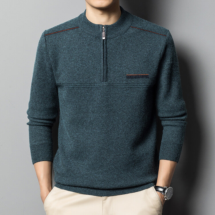 Melle® - Kaschmir-Polopullover