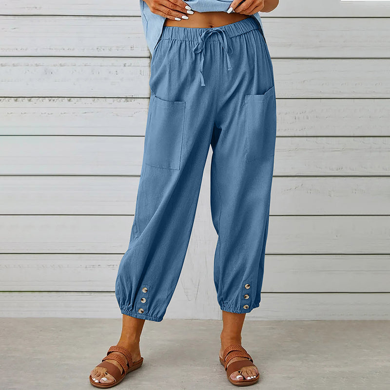 Pantalon décontracté confortable pour femme