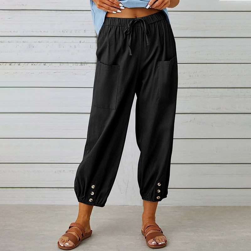 Pantalon décontracté confortable pour femme
