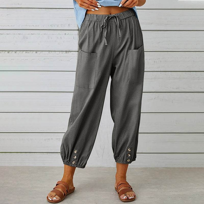 Pantalon décontracté confortable pour femme