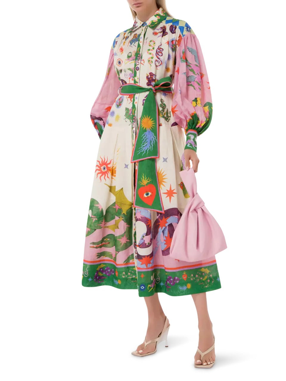 VERA PERONI™ - ITALIENISCHES LANGES KLEID