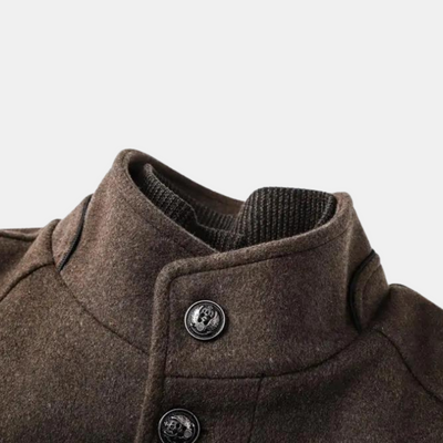 Jack™ | Dicker Trenchcoat aus Wolle