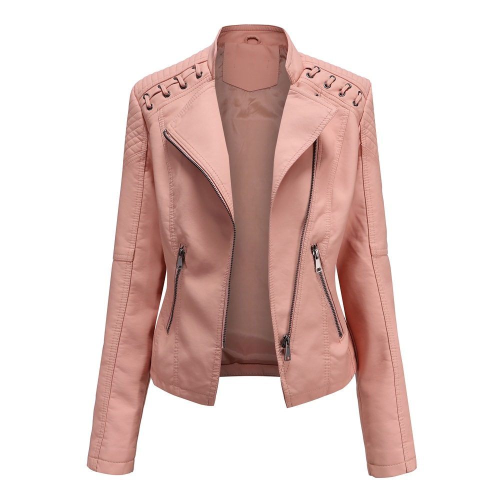 Iris® - Stylische Biker-Lederjacke