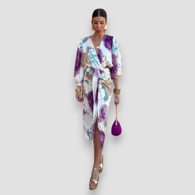 Soraya | Damen Zweiteiler Elegant Satiniert & Tailliert