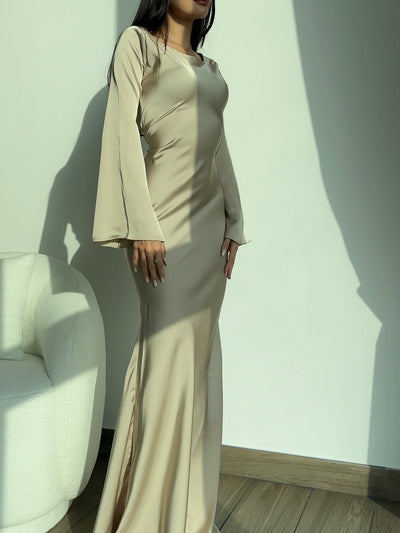 Mia™ - Abito maxi a maniche lunghe