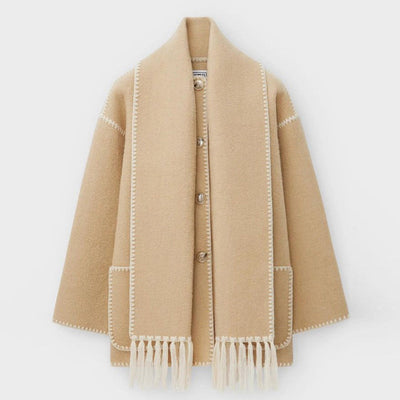 Dianne® - giacca invernale con scialle da donna