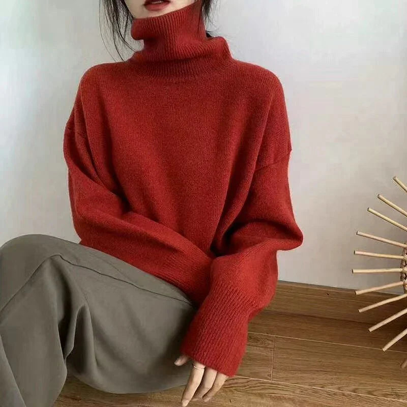 Zia - Lockerer Rollkragenpullover