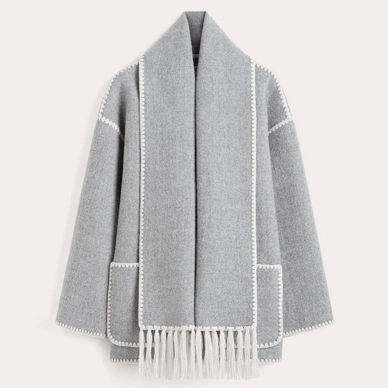 Dianne® - giacca invernale con scialle da donna
