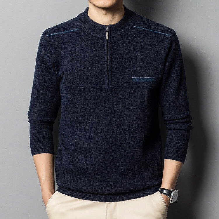 Melle® - Kaschmir-Polopullover