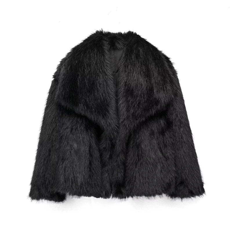 Mari | Luxuriöse Flauschige Jacke
