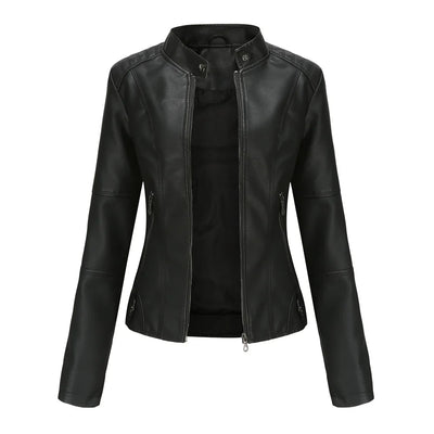 Gianinna - Elegante Bikerjacke aus Leder
