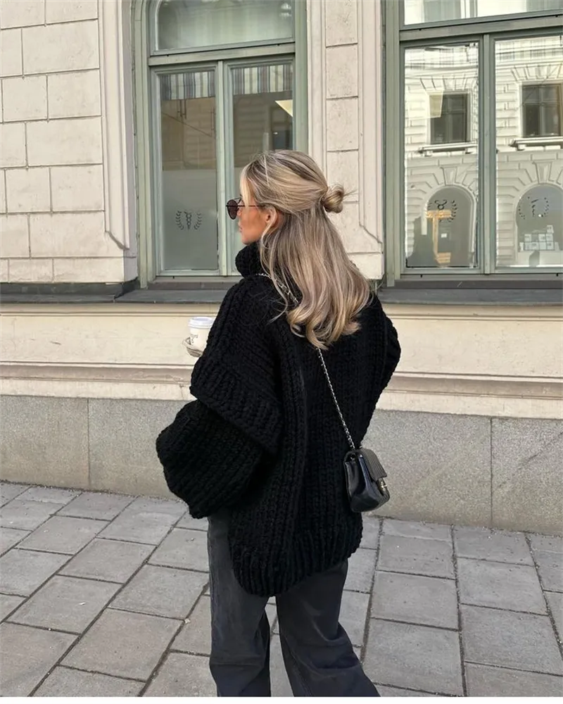 Nelly - Rollkragenpullover im lockeren Schnitt