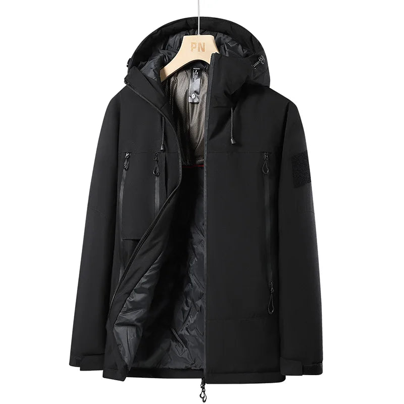 Liam - Lange wasserdichte Wanderjacke  - Unisex