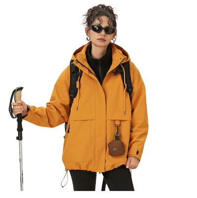 Jillian - Lange wasserdichte Wanderjacke