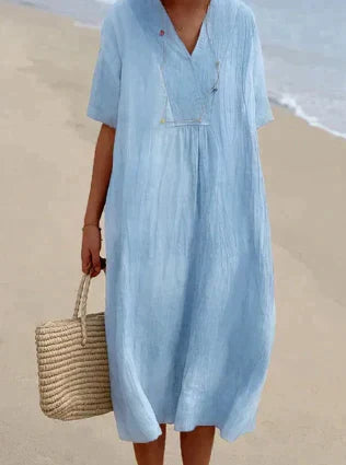 Amanda - Leinenkleid