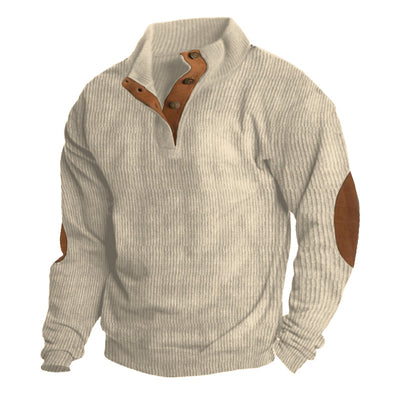 Rino® - Herren-Pullover mit Knöpfen