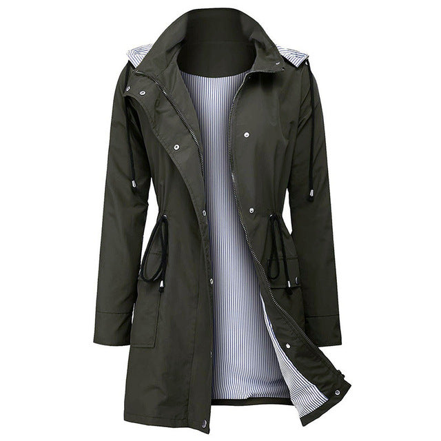 Renske® - Veste imperméable à capuche