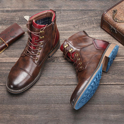 Abel | Handgefertigte Premium Leder Oxford Stiefel